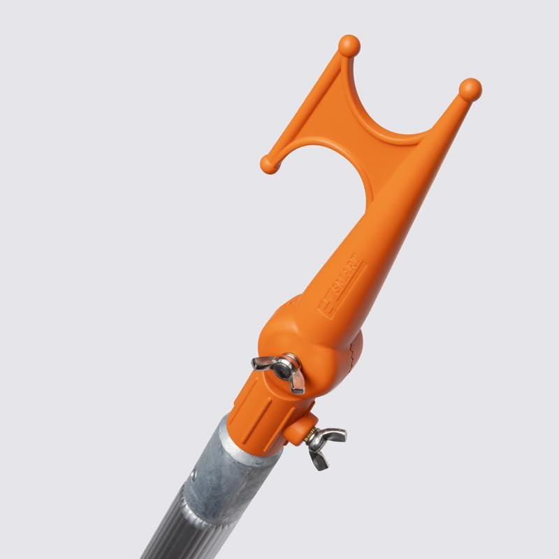 Handy Hook Multi-Purpose Adjustable Elbow Utility Screw-On Hook for Standard Stands