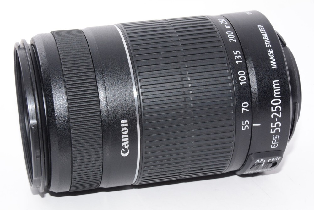 [N.MINT] Canon EF-S 55-250mm f4-5.6 IS II Zoom STM  APS-C From JAPAN #j7888