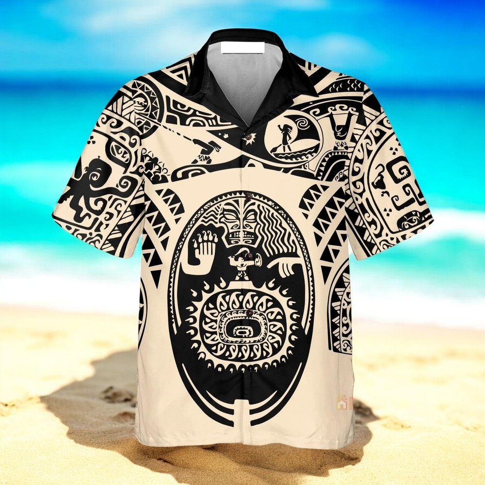A Demigod Of Hawaii Tattoo Hawaiian Shirt US Size Summer Style New  
