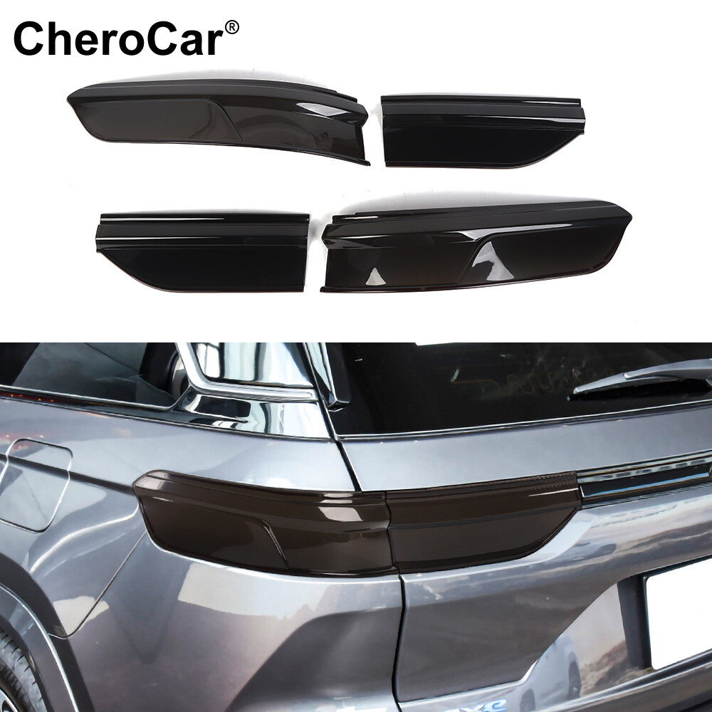 4Pcs Taillight Side Brake Light Cover Trim Kit for 2021+ Jeep Grand Cherokee