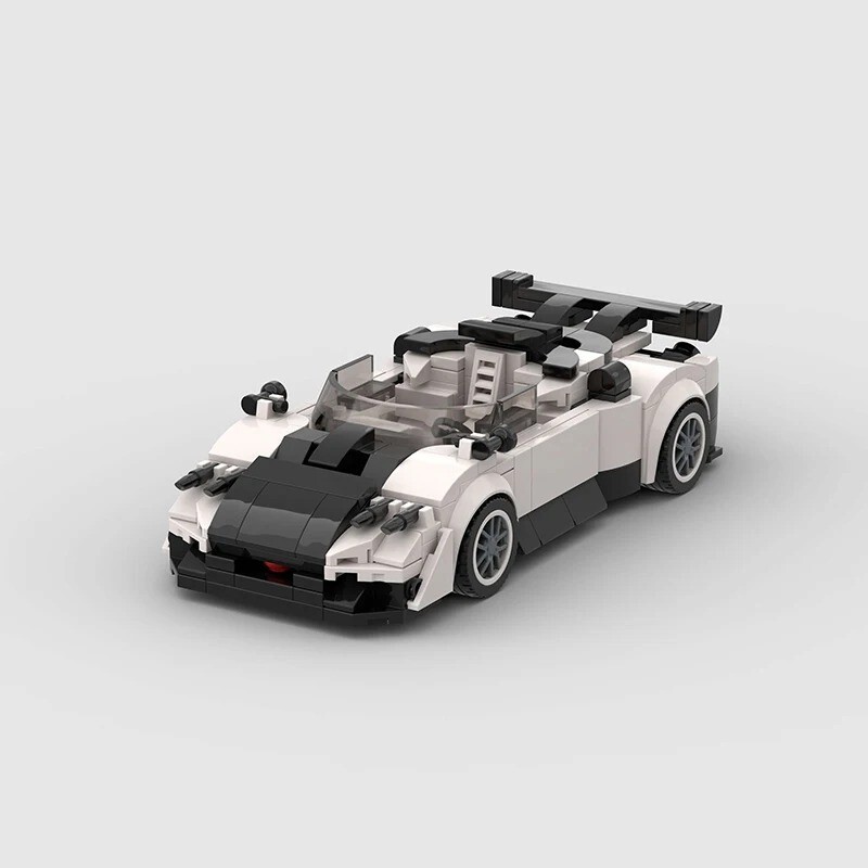 MOC LEGO Pagani Zonda Roadster Speed Champions Build Kit Ideal Gift