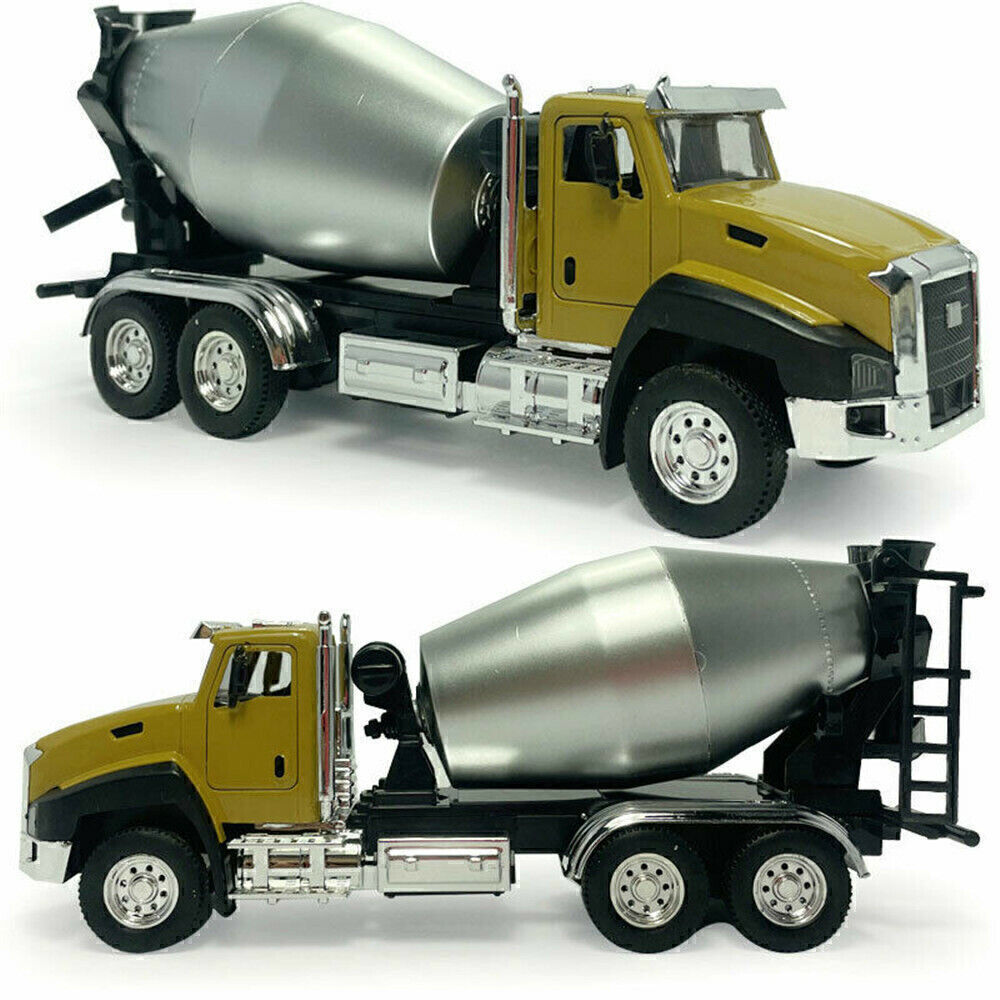1:50 Engineering Truck Construction Model Car Diecast Pull Back Kids Toy Gift