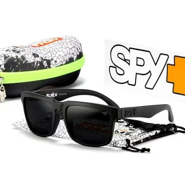 New Spy Polarized Sunglasses Men Classic Ken Block Unisex Square Original Box.