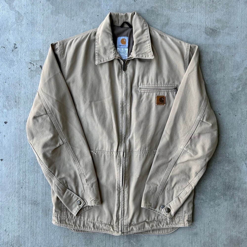 Vintage Y2K Carhartt J169 GKH brown work jacket