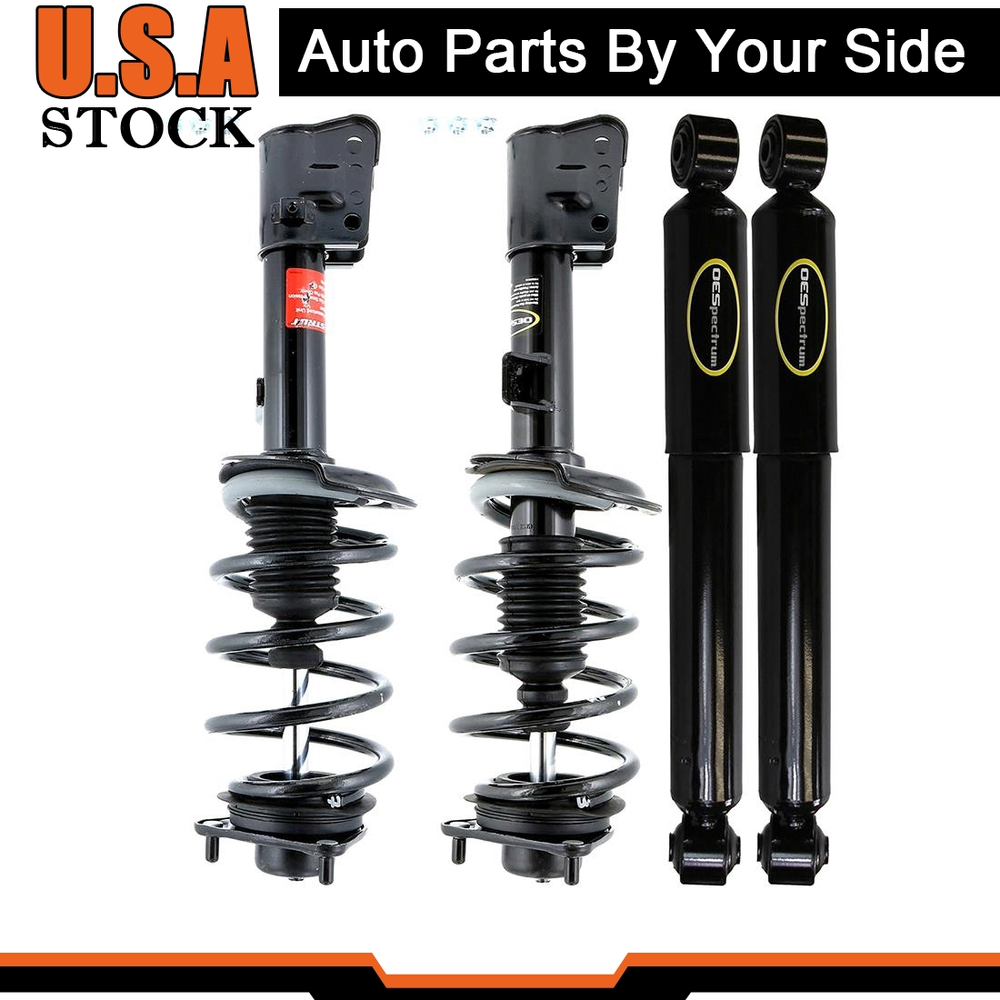 Monroe OEM Front Strut & Rear Shock For 2013-2017 Kia Sorento/Hyundai Santa Fe_