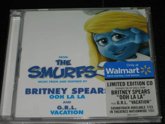 BRITNEY SPEARS - Ooh La La - WALMART LIMITED EDITION CD! w/ G.R.L. Vacation! NEW