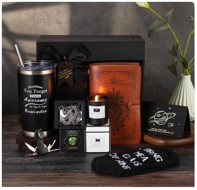 Fathers Day Gift Basket, Gifts For Dad From Daughter,Son, Best Dad Ever-image