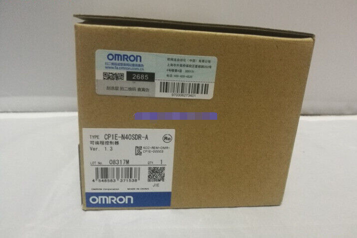 1PCS   PLC CP1E-N40SDR-A CP1EN40SDRA In Box -New ,    #A6-37