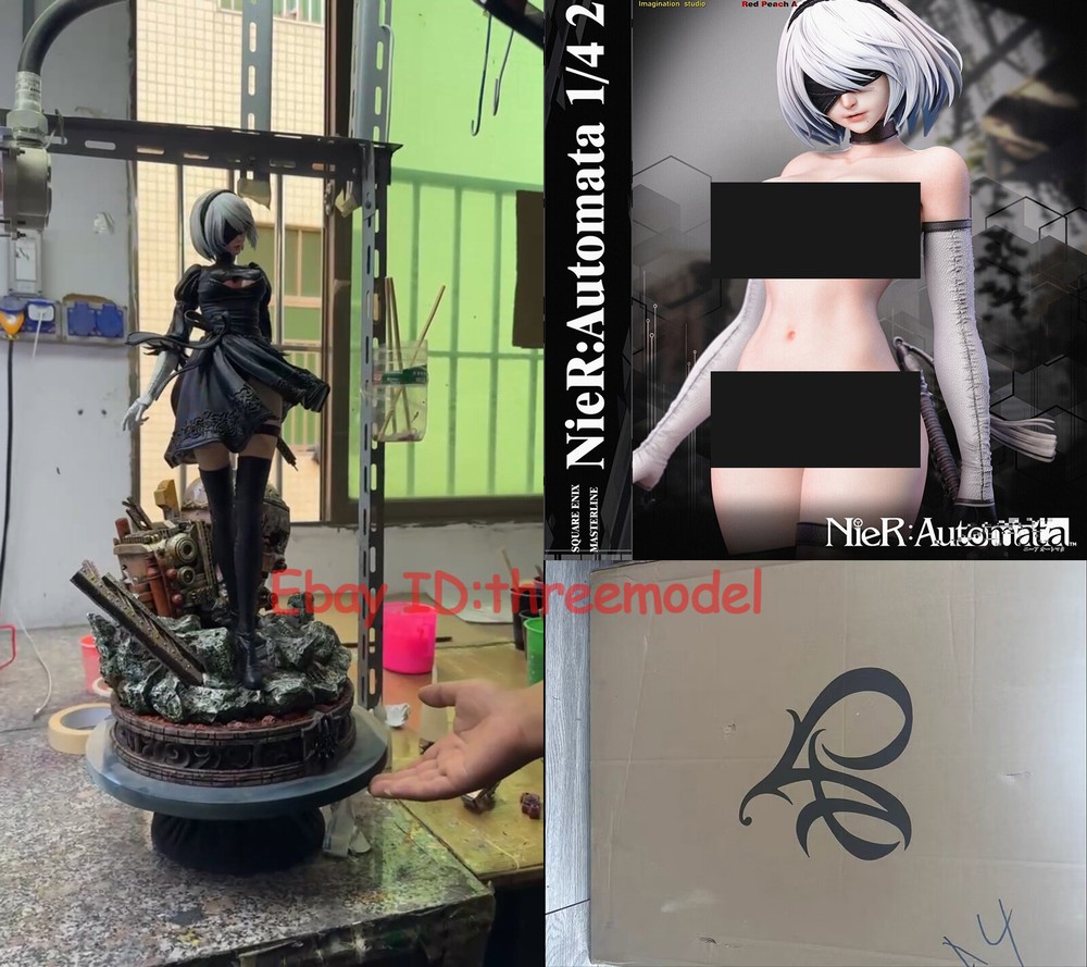 Imagination Studio X Red Peach A 1/4 NieR : Automata 2B Statue DX Ver. IN STOCK