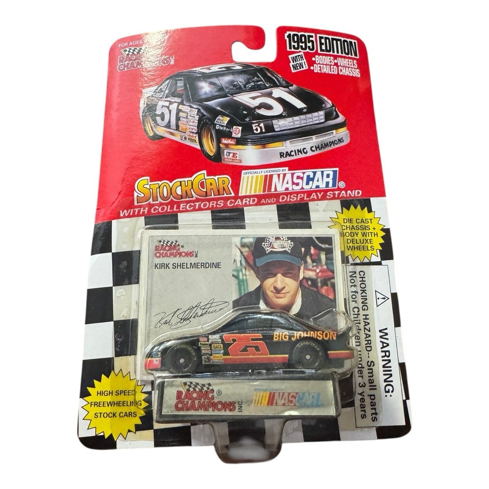 Kirk Shelmerdine Big Johnson 1/64 Scale NASCAR Racing Champions Diecast Car
