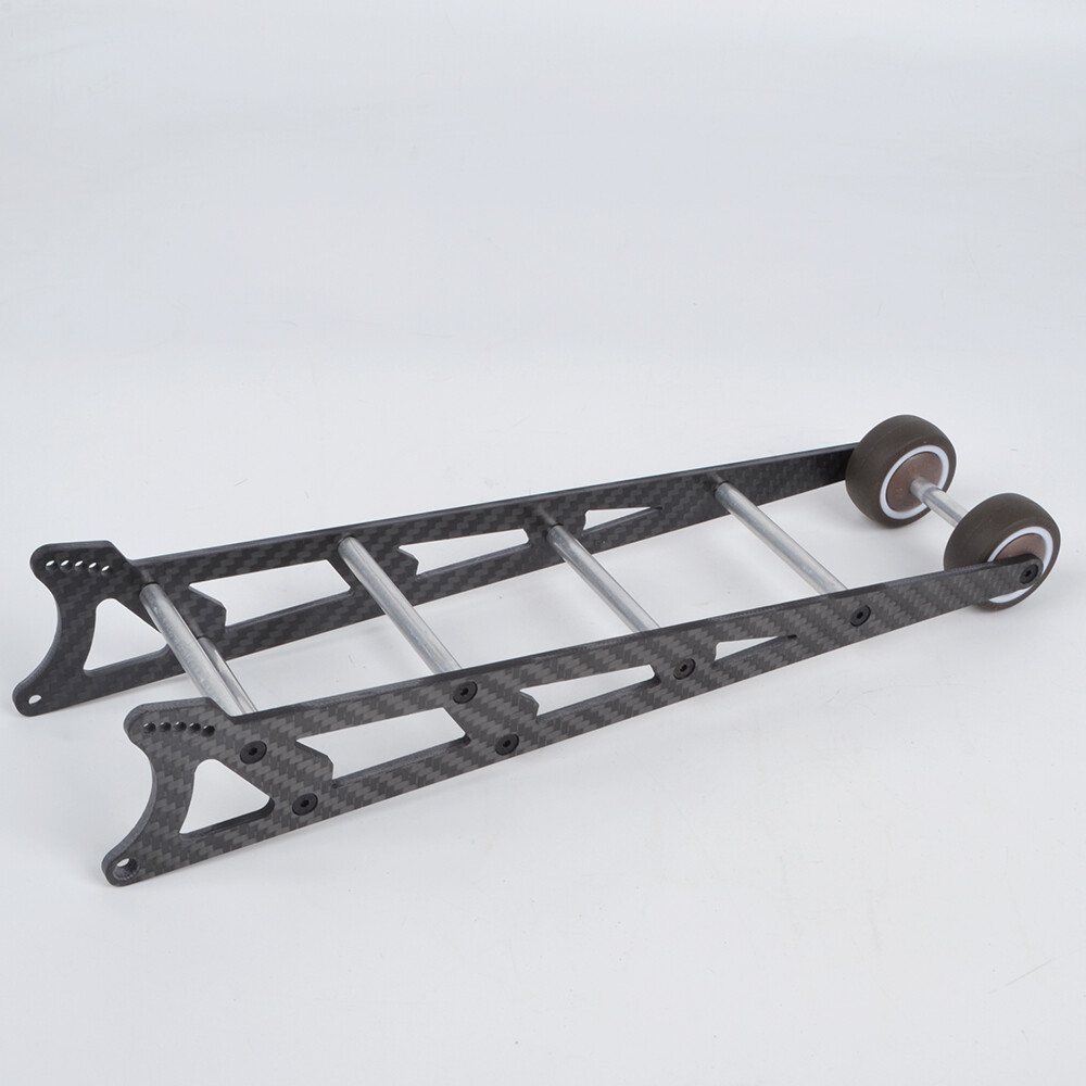 RC Car Carbon Fiber Adjustable Wheelie Bar for Traxxas Drag Slash Upgrade Parts