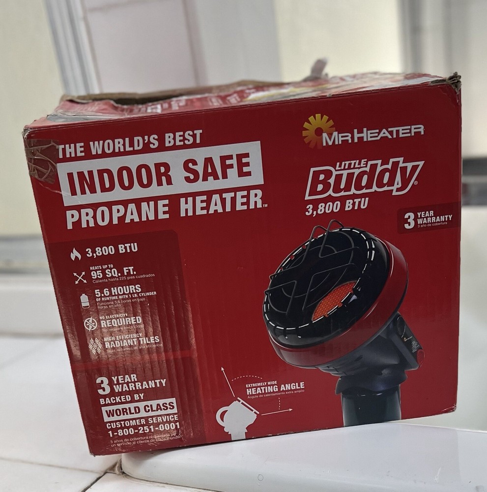 Mr Heater A335100 Recon Little Buddy Portable Propane Radiant Heater