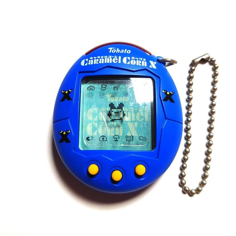 tamagotchi Novelty Tamagotchi Plus Caramel Corn Blue Japan