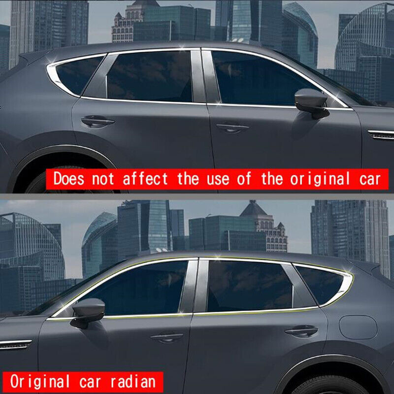 2024 Mazda CX-60 Chrome Window Sill Cover Trim Accessories