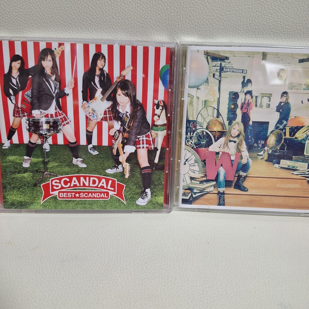 SCANDAL, BEST SCANDAL CD Japanese Pressing   HELLO WORLD [CD][OBI]   2-disc set