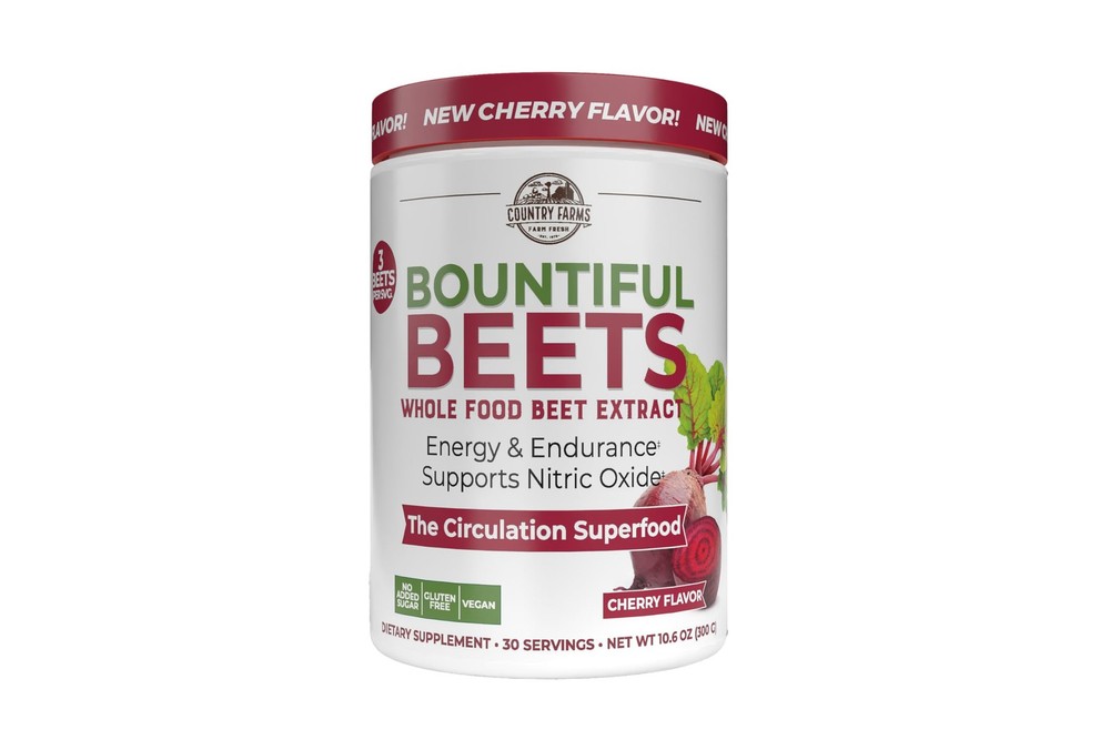 Country Farms Bountiful Beets Wholefood Superfood Extract 10 oz 30 Servings