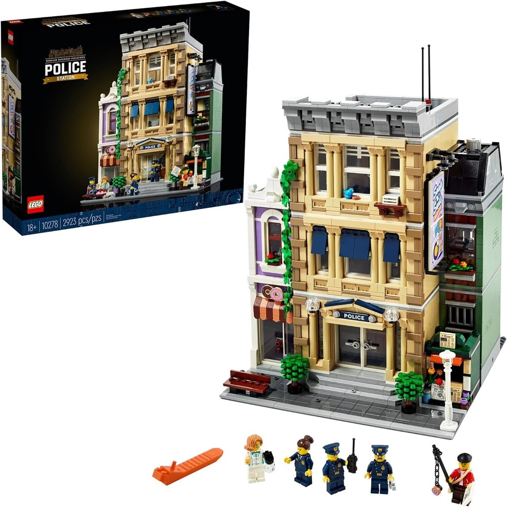 LEGO 10278 Icons: Police Station Block toy New