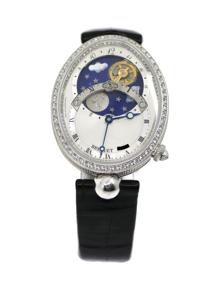 Breguet Naples Diamond 18K White Gold Watch 8998BB