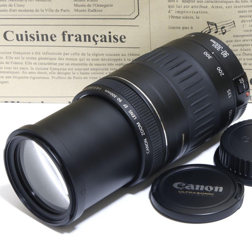 Canon EF 90-300mm F4.5-5.6 USM Telephoto Zoom Lens Pre-Owned