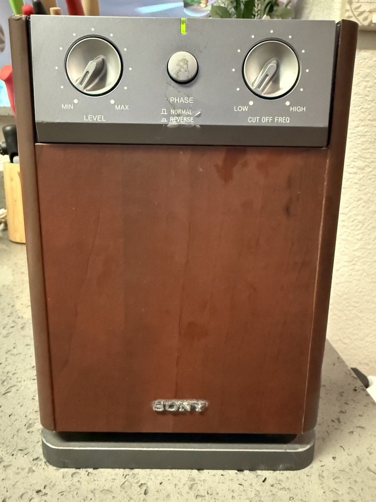 Sony SA-WEX200 Bookshelf Subwoofer for CMT-EX200 EX1 EX100 Power Tested
