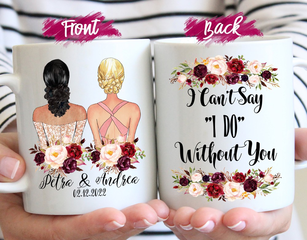 Personalized Bridesmaid Proposal Mug Customized Wedding Proposal Gift For Best