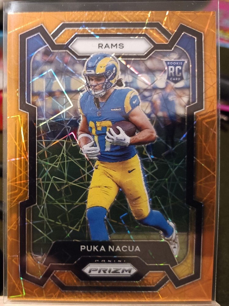 2023 Panini Prizm - Rookies Lazer Prizm #357 Puka Nacua (RC)