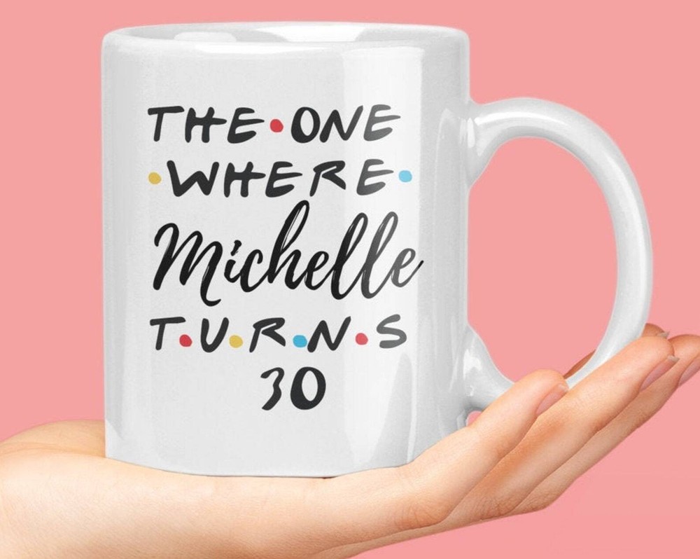 Friends Birthday Mug Personalized Friends Mug Personalized Birthday Gift