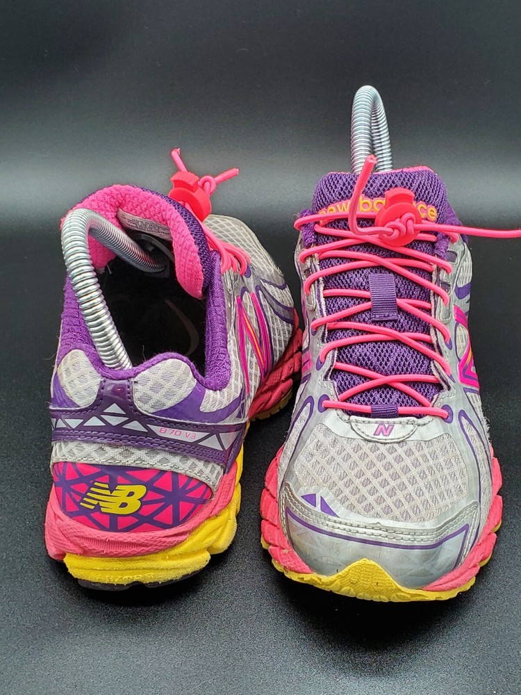 New Balance Revlite Stability Running Gray/Purple/Pink Woman's Size 6