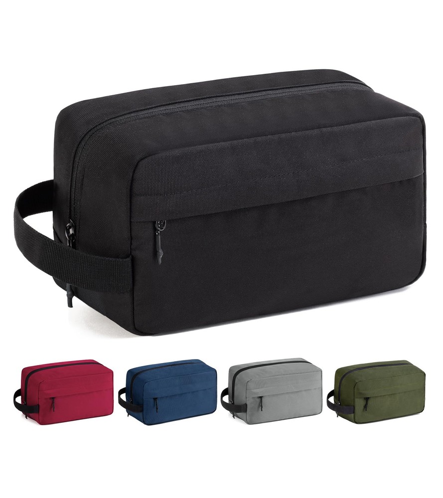 Men's Large Water-Resistant Hanging Toiletry Bag for Travel