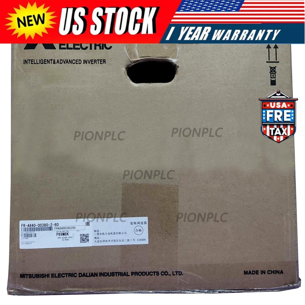 New FR-A840-00380-2-60 Sealed Original Mitsubishi Inverter US Free TAX