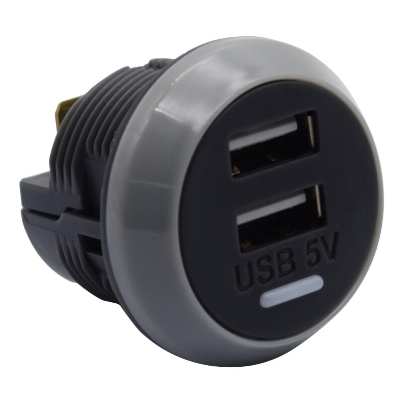 Dual USB Car Charger Adapter 2-Port 3.1A 4.8A Fast Charging Outlet