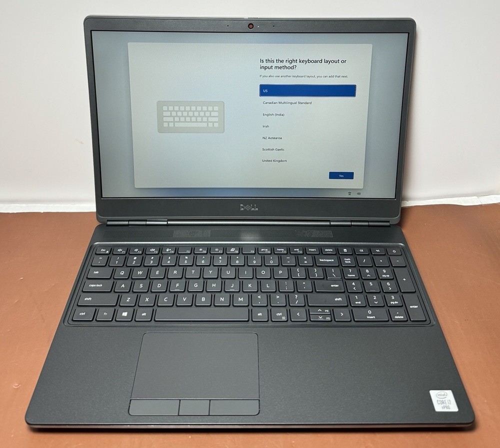 Dell Precision 7550 i7-10850H 32GB 512GB SSD  W11P  15.6