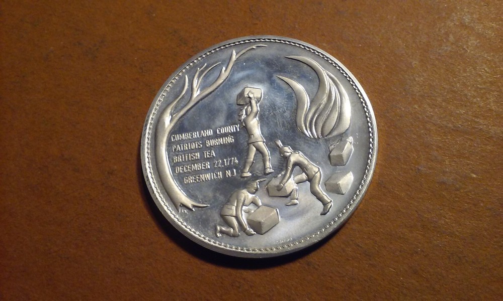 Farmers National Bank Bridgeton New Jersey Anniversary Token 1969 Aluminum 1.5