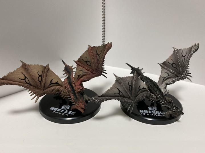 Monster Hunter Figure lot of 2 Rathalos Rare species Game character collection