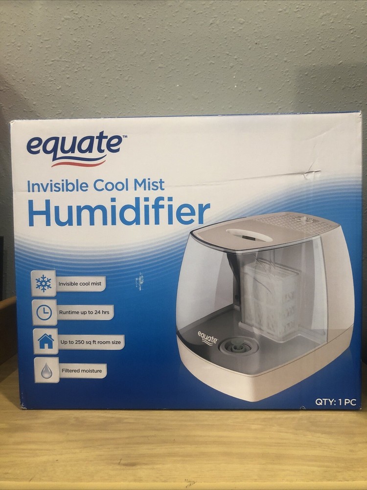 Equate EQ2109-UL Cool Mist Humidifier for 250 Sq Ft Rooms Open Box  