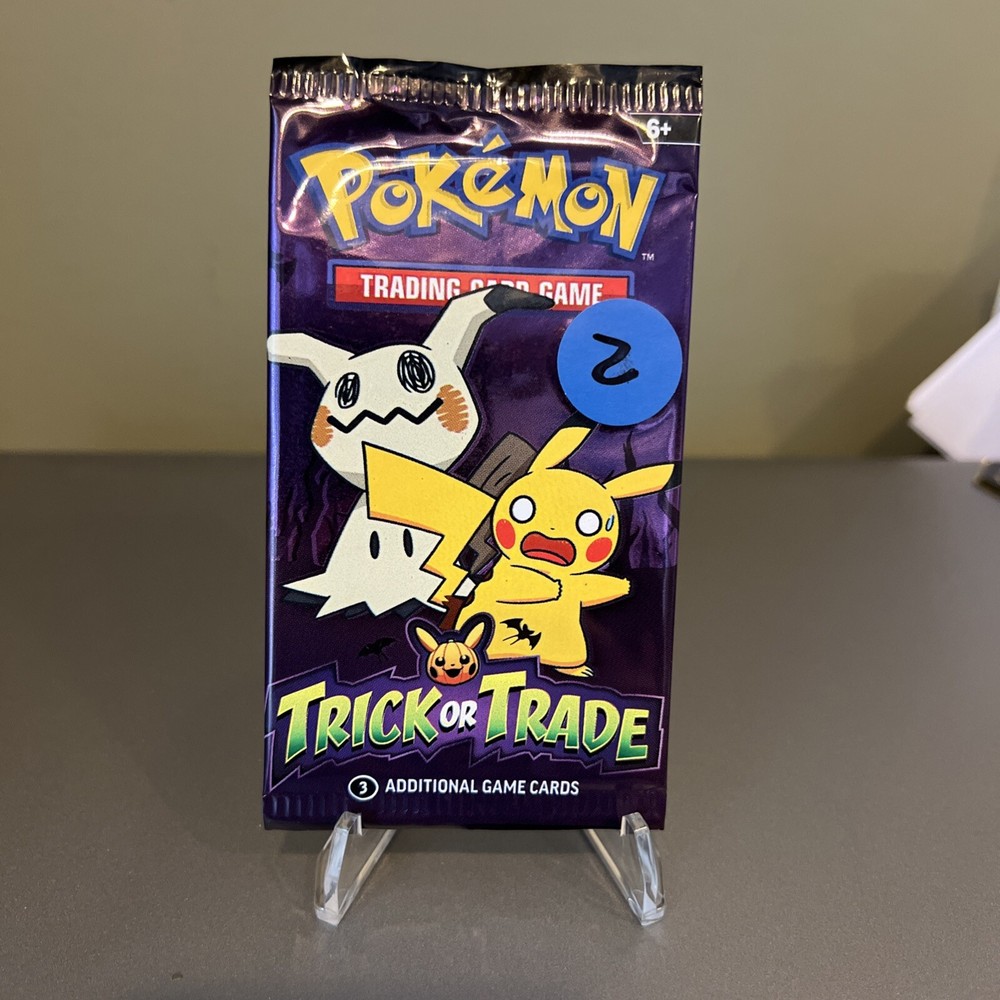 1 Pack Pokemon TCG Trick or Trade Booster 2023 Halloween