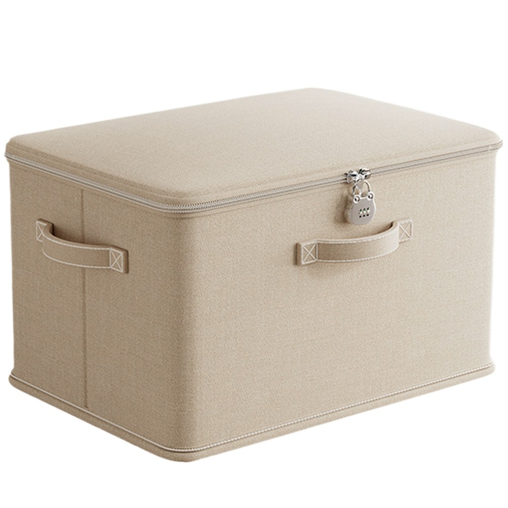Lockable Storage Box Secure Stackable Odor Proof Storage Container With Handle