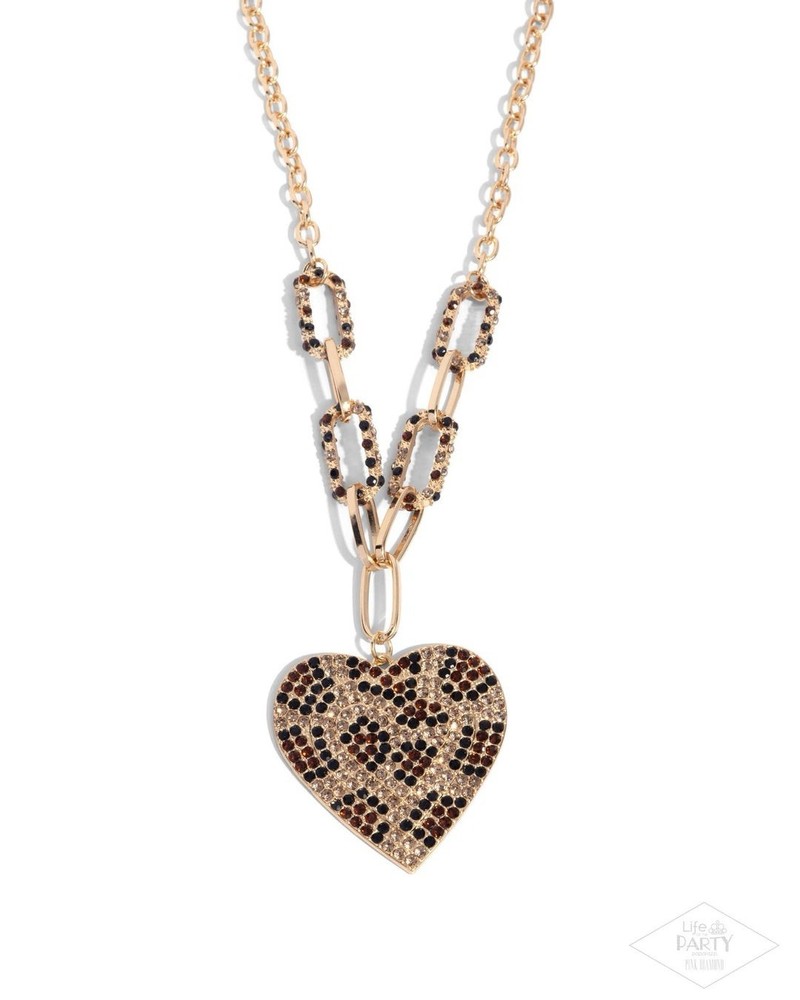 Paparazzi Roadside Romance Multi-Strand Necklace - Trendy Layered Jewelry