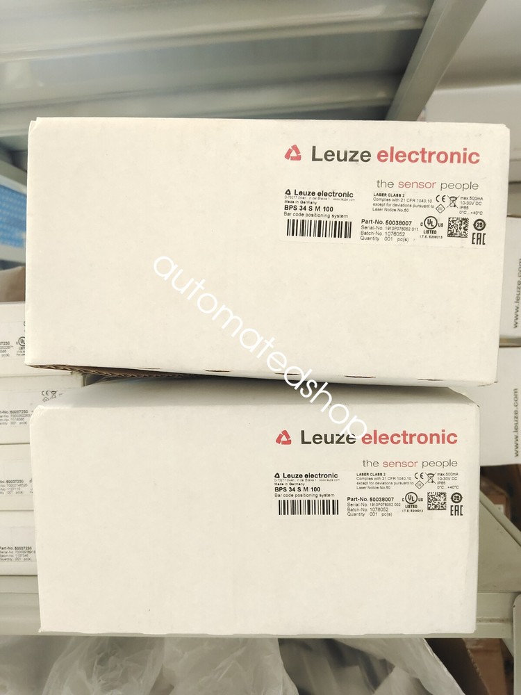 1PCS NEW BPS34SM100 50038007 Barcode Scanner Shipping DHL or FedEX