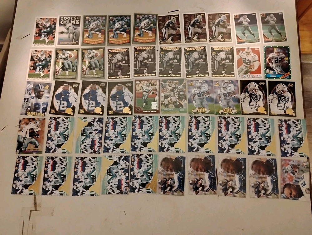 Emmitt Smith (165) Card Lot