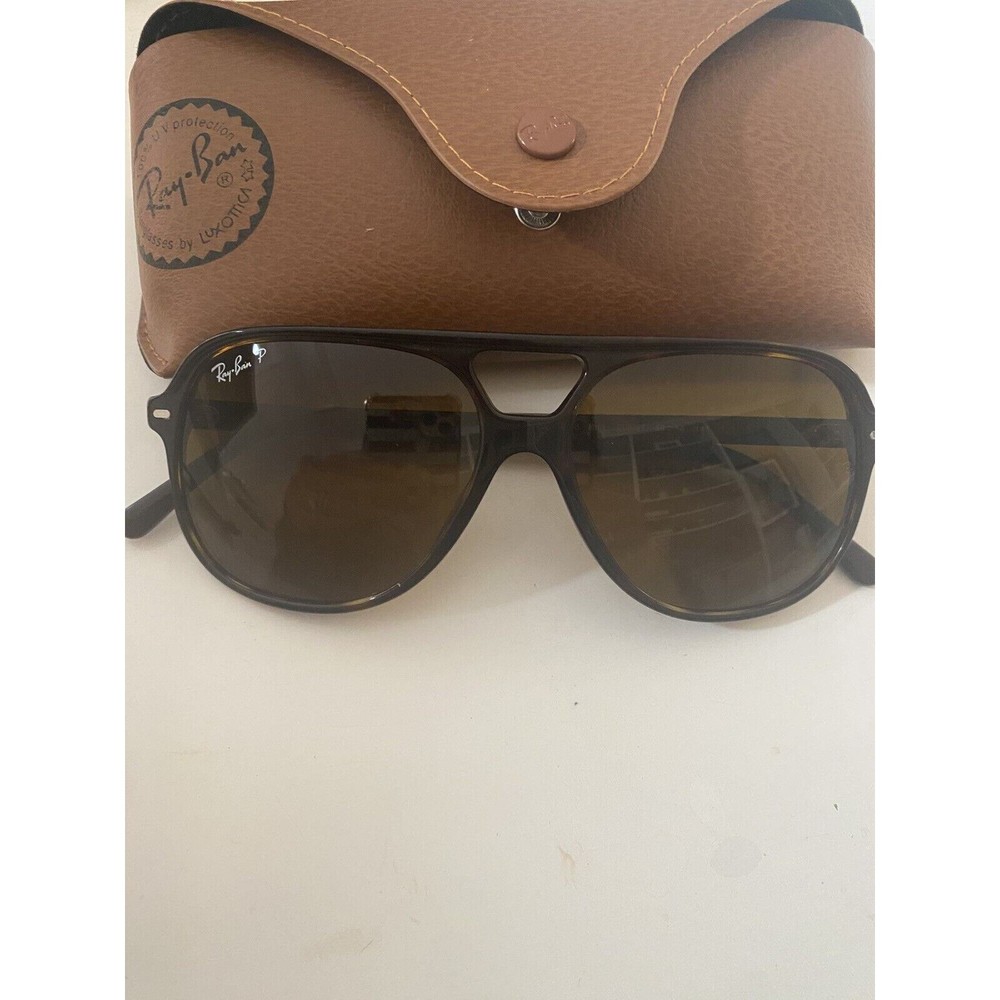 NEW RAY-BAN RB 2198 902/57 HAVANA POLARIZED AUTHENTIC SUNGLASSES 56-14