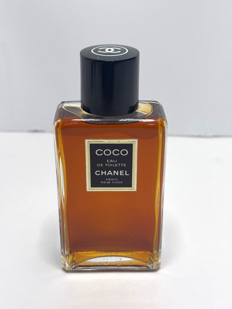 Vintage Coco Chanel Eau de Toilette 75ml Splash Perfume in Glass Bottle