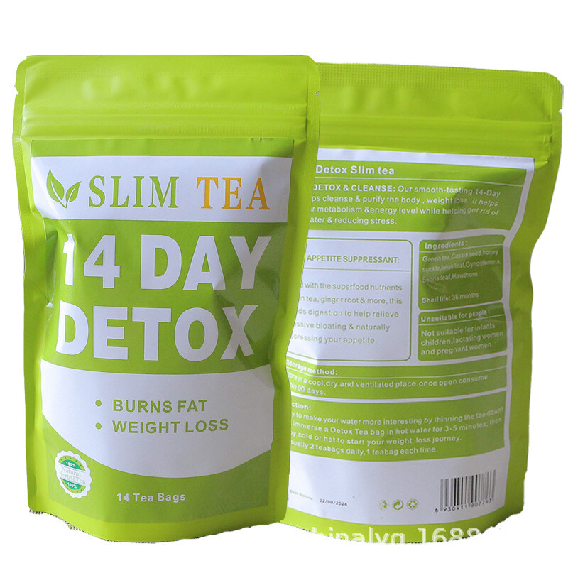 Natural 14 Days Detox Slim Tea Weight Loss Herbal Tea 3g*14 Bags