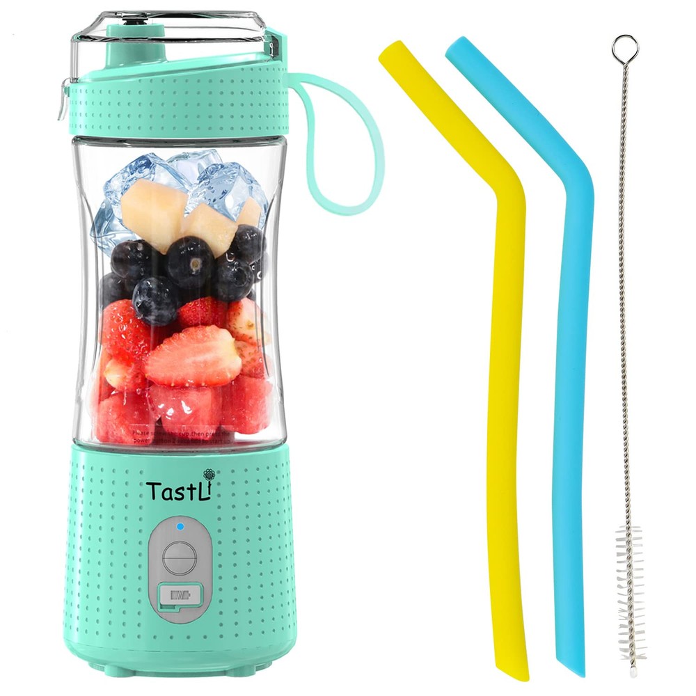 Portable USB Mini Blender for Smoothies Juice Shakes Travel Gym Home
