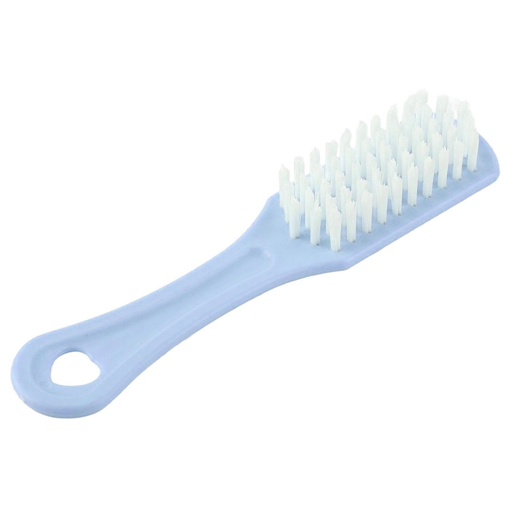 Multi Functional Shoe Cleaning Brush Nylon Bristles Scrubber Tool Blue