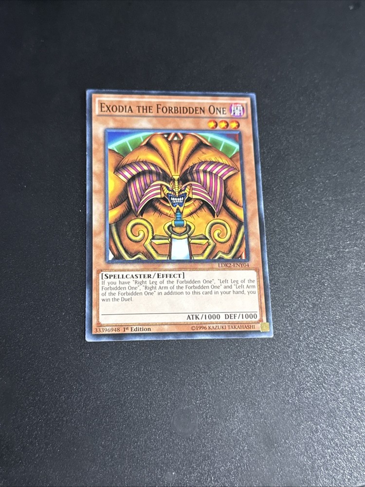Exodia The Forbidden One Ldk2 Eny04 First Edition Yu-Gi-Oh