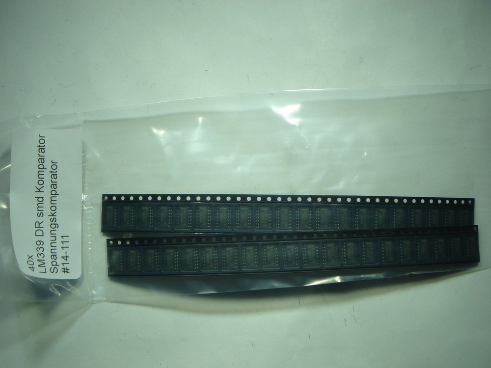 40x LM339 DR comparator smd #14-111#247a