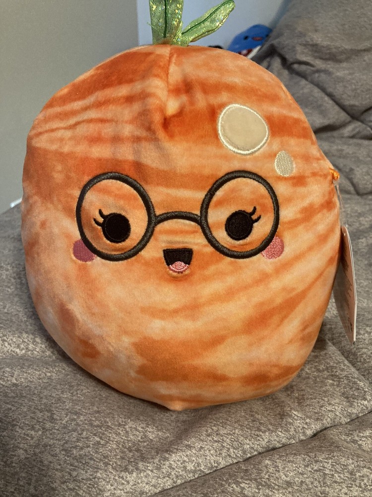 Squishmallows 8-Inch Judy The Tangerine Soft Plush Orange Stuffed Toy  
