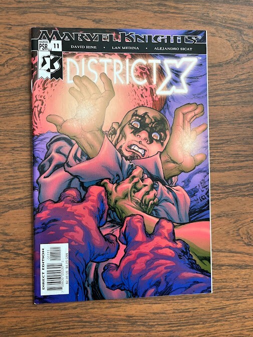 District X #11 Vf Marvel Comics 2005 (X-Men)