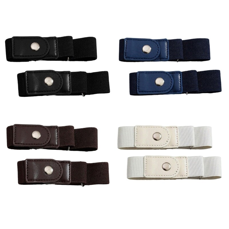 Elastic Belt Jean Button Stretch Quick Button No Sew Waist Button Waist Buckle